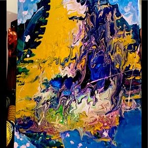 Granddaughters painting.